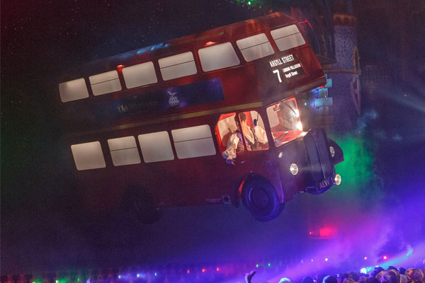Flying London Bus